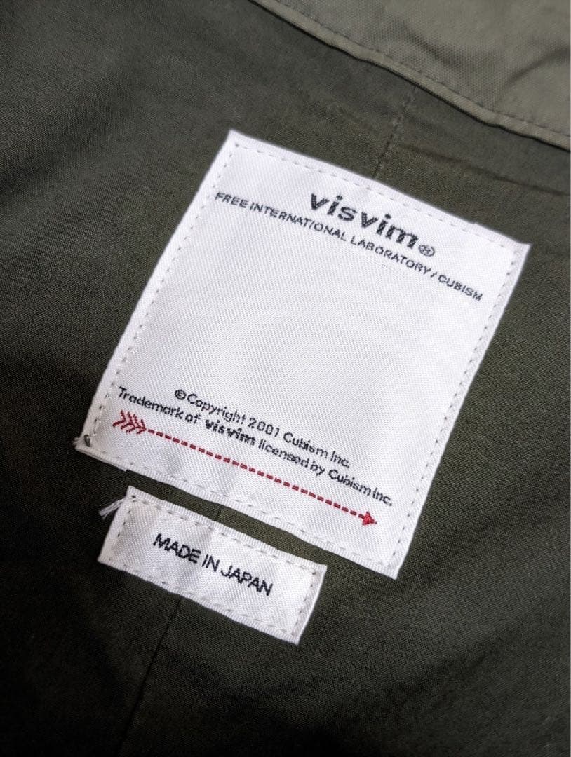 サイズ3 visvim 20AW CHAMDO コート　カーキ