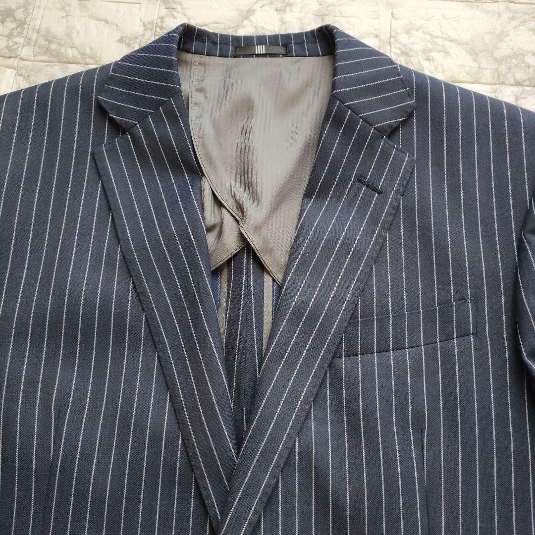 SUIT SELECT　3ピース　ストライプスーツセット　AB6