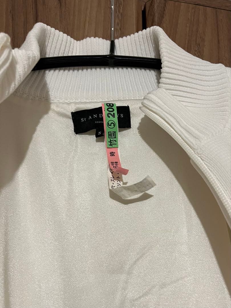 ST ANDREWS ニットブルゾン　ニットジャケット【クリーニング済み】