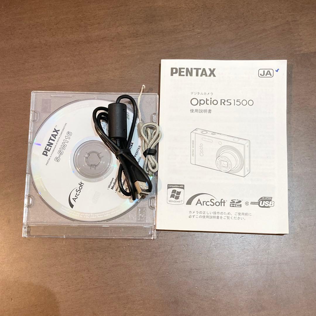 【美品】PENTAX ペンタックス Optio RS1500 デジタルカメラ