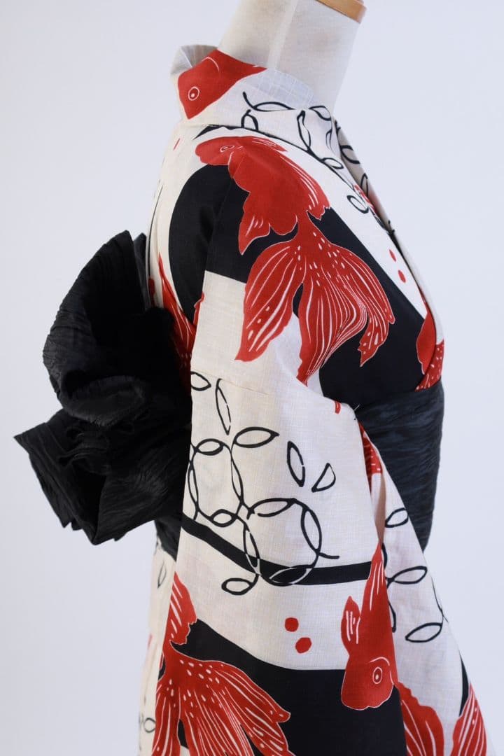 浴衣✿浴衣セット✿レディース浴衣✿しわ兵児帯✿兵児帯✿着物✿新品✿2点セット