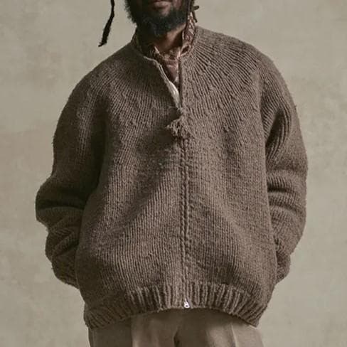 OLD JOE カウチン ニット ブルゾン ジャケット ウール