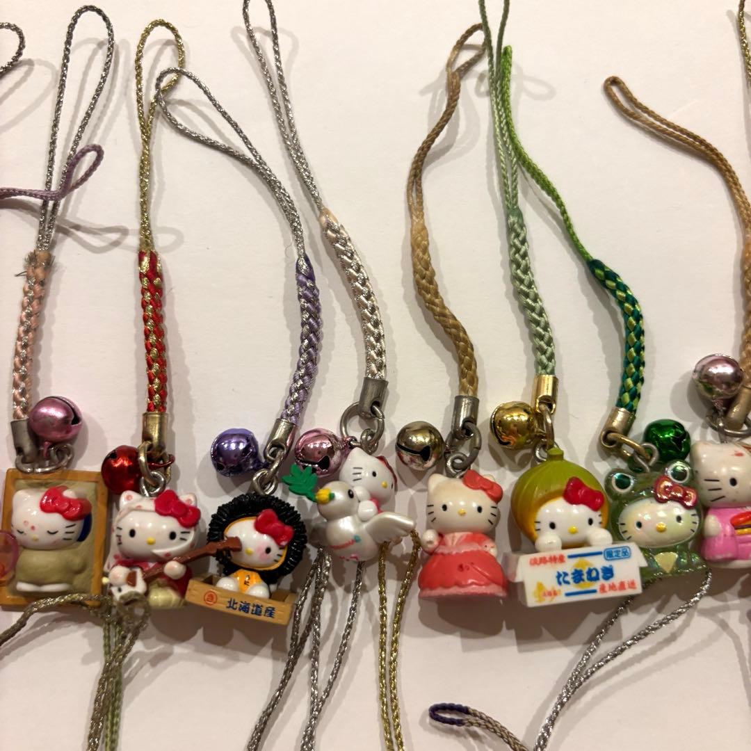 レア✨ ハローキティ ご当地ストラップ 52個セット 根付け キーホルダー 希少