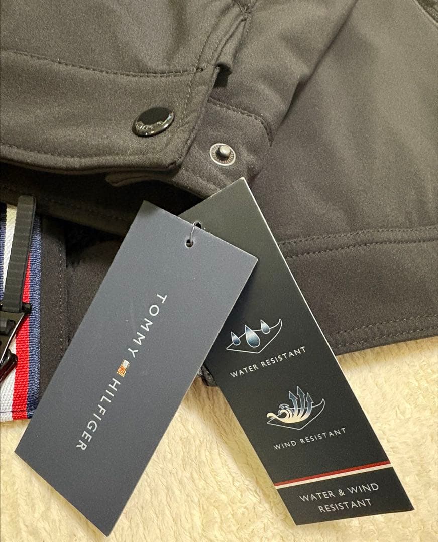   フード付きジャケット ブラック