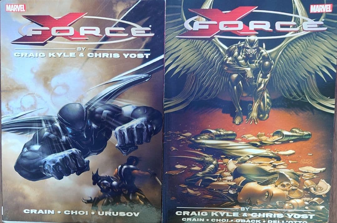 アメコミ　marvel　X-force　コンプリート　コレクション　2冊　セット