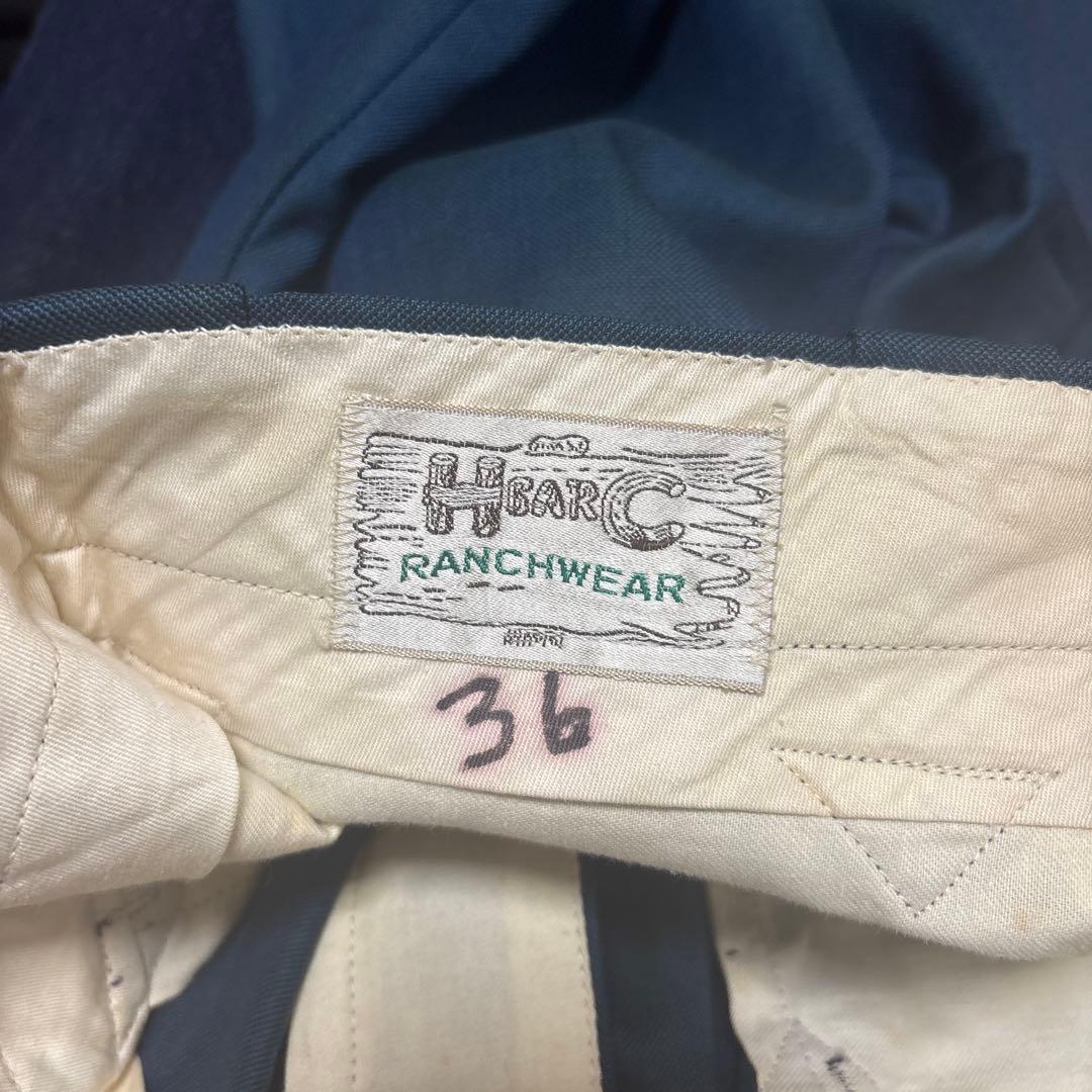 H BAR C エイチバーシー 50s 60s レーヨン ウエスタン ビンテージ