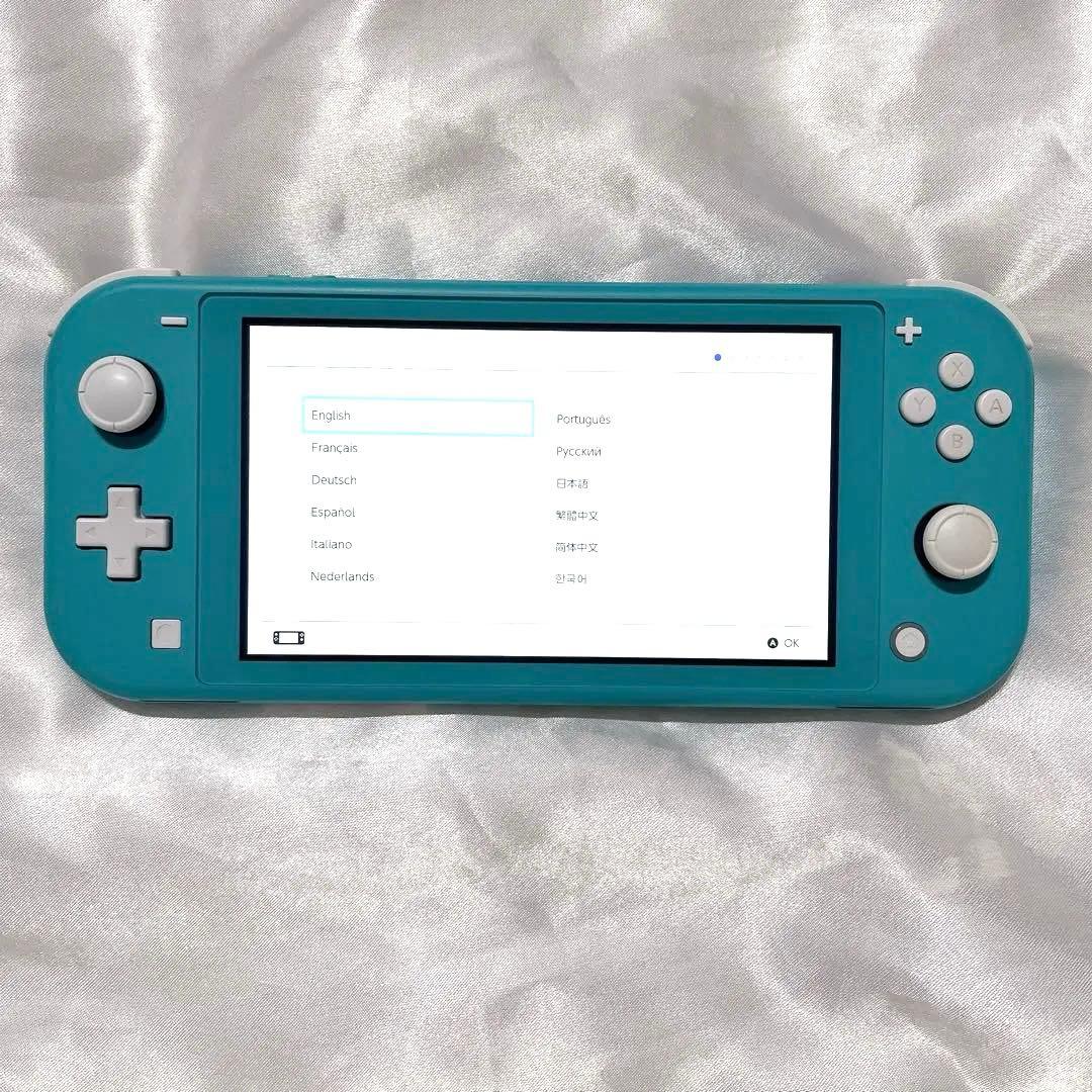 美品　 即日発送　Switch Lite ターコイズ　スイッチ　ライト　本体のみ