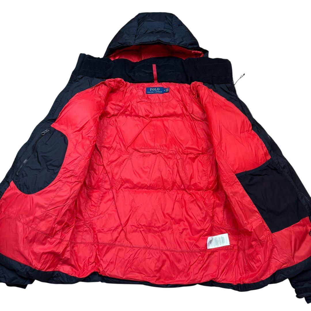 美品 ポロラルフローレン 現行 ダウンジャケット ビッグポニー 黒 Mサイズ