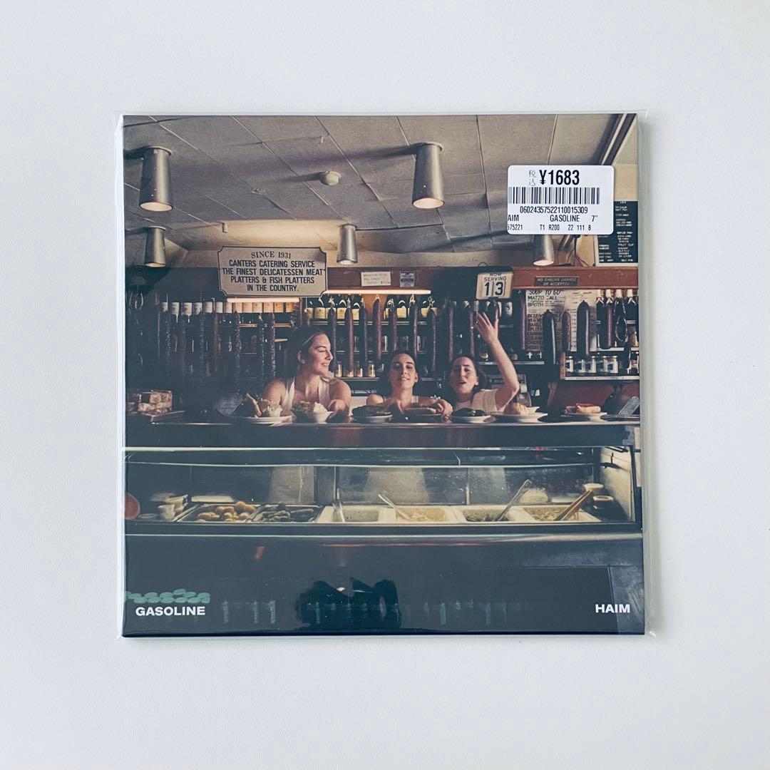 HAIM Gasoline7インチシングルレコード