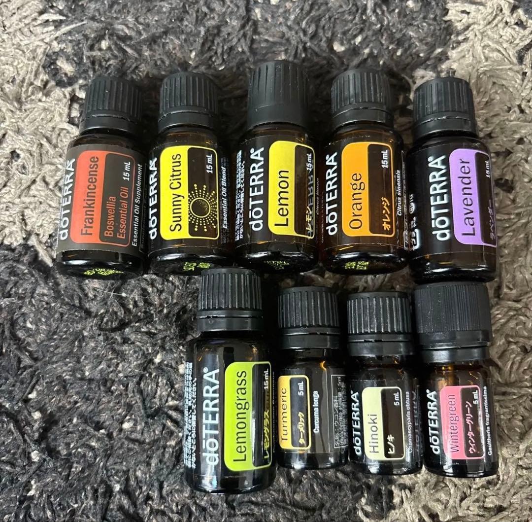 ドテラ　doTERRA 未開封９本セット
