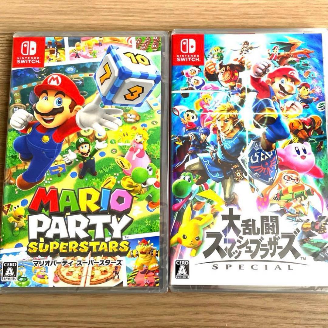 Nintendo Switch　マリオパーティ　スマブラ