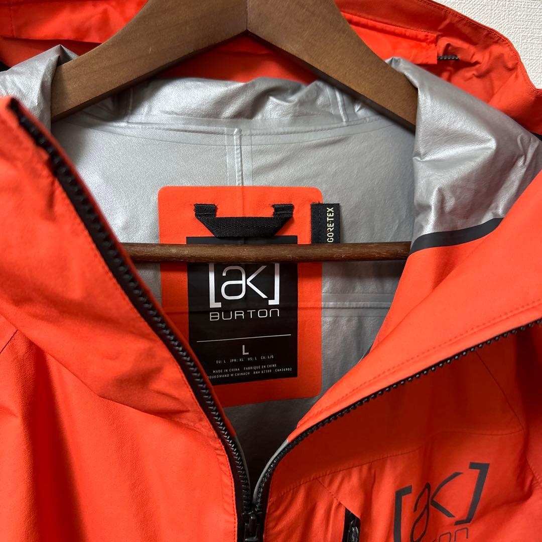Burton [ak] サージェンス GORE-TEX ジャケット メンズL 赤
