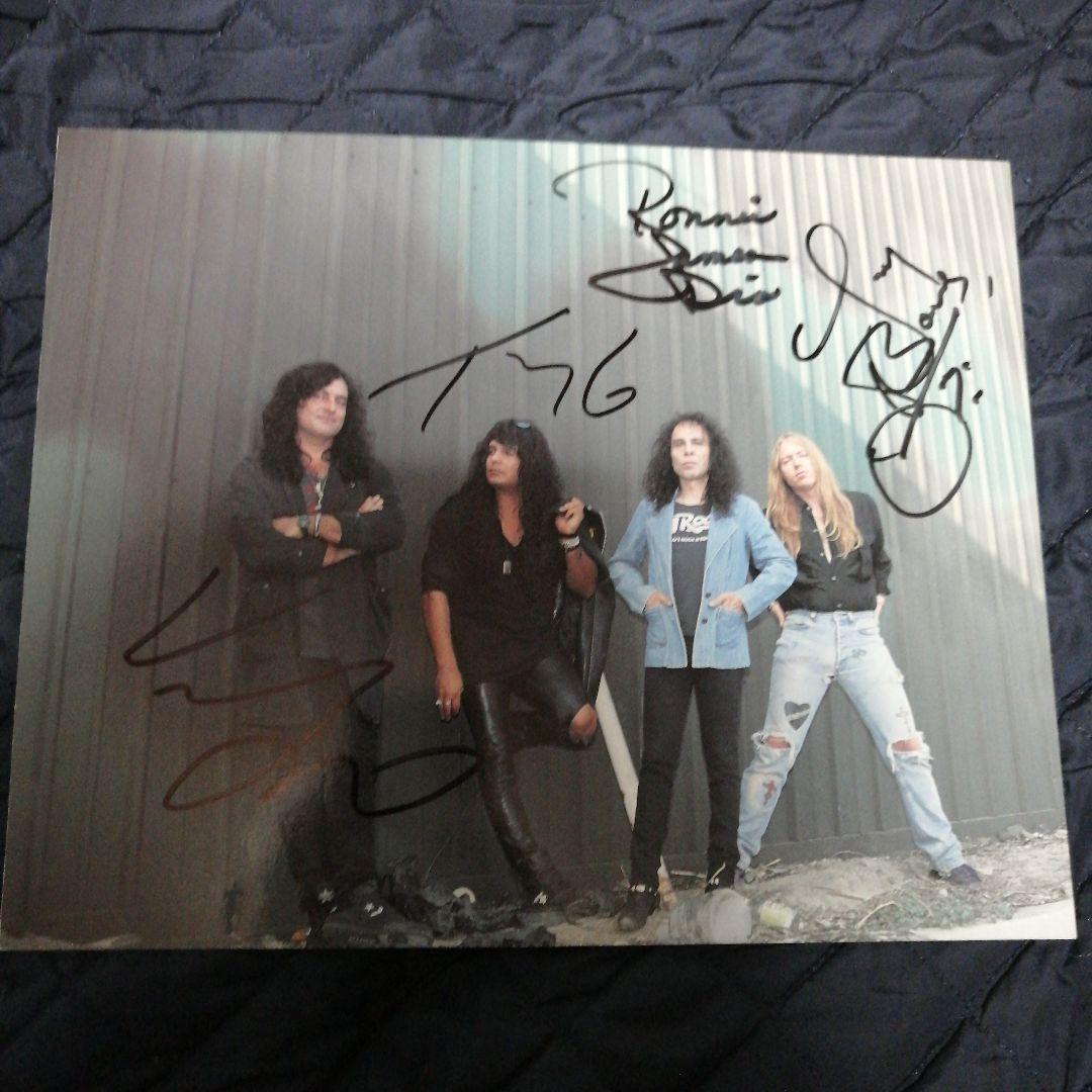 Ronnie James Dio 直筆サイン入り写真