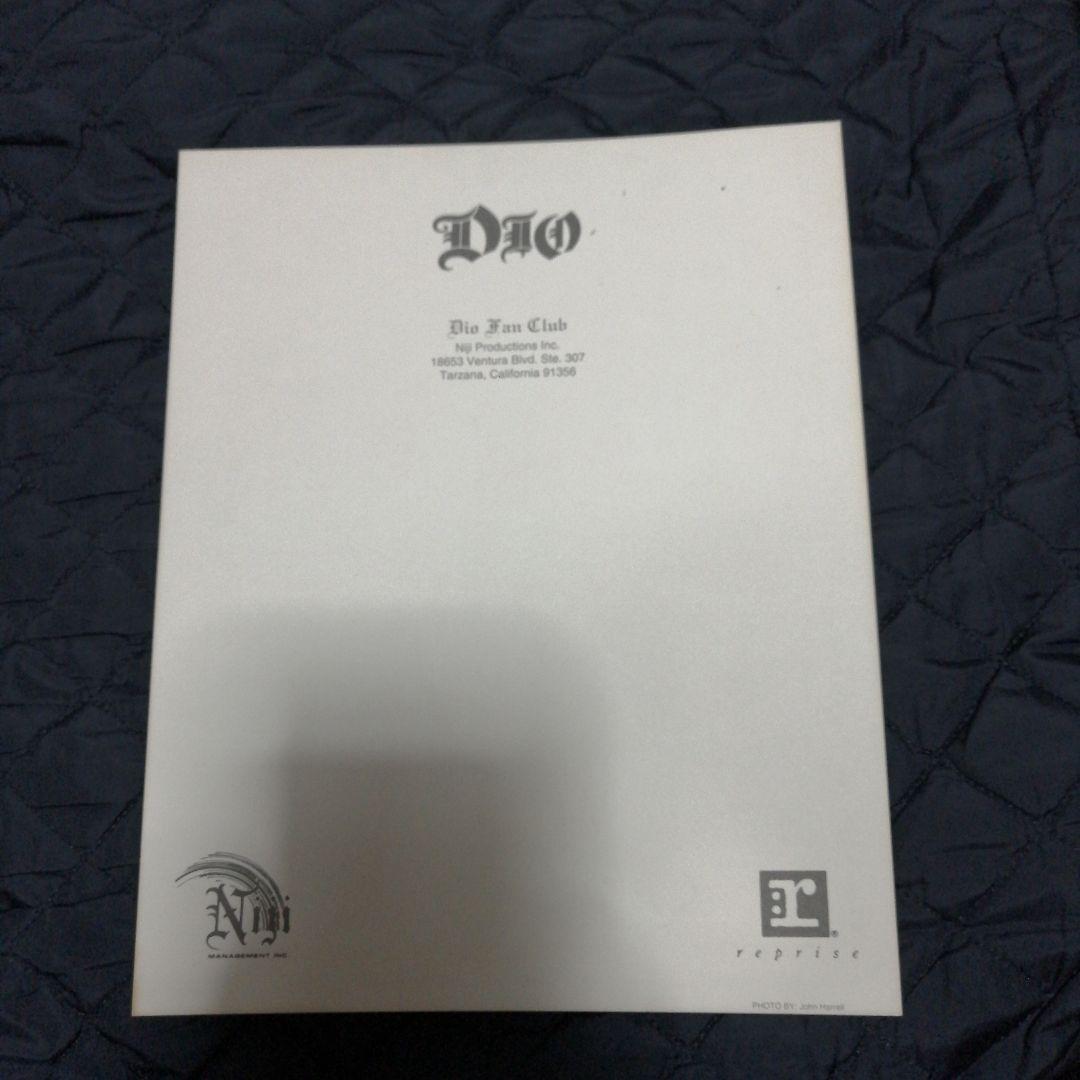 Ronnie James Dio 直筆サイン入り写真