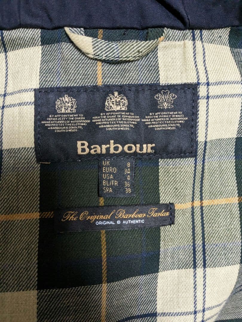 バブアー Barbour Wax Durham レディース UK：8