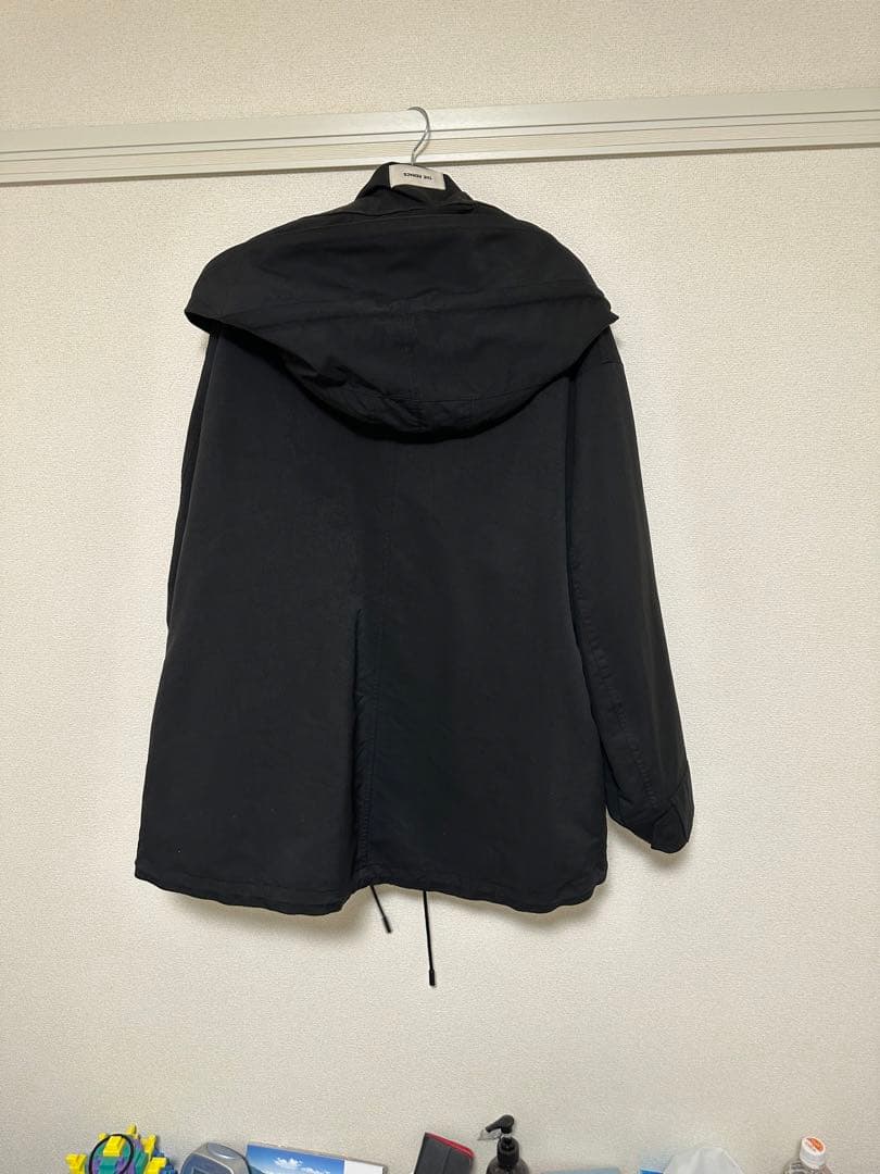 THE RERACS/ザ・リラクス ブラック モッズコート サイズ46