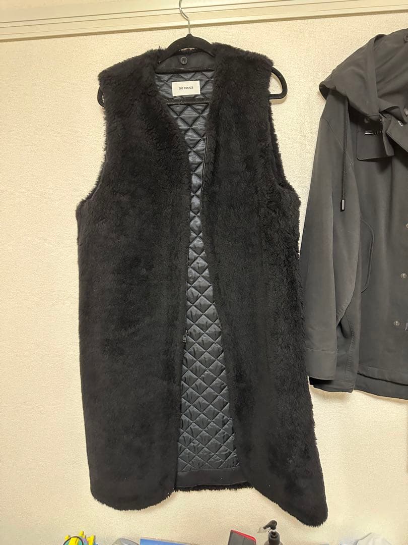 THE RERACS/ザ・リラクス ブラック モッズコート サイズ46