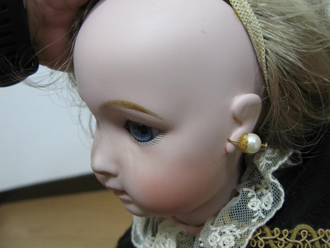 ビスクドール ロングフェイスジュモー リプロ　58㎝ Jumeau