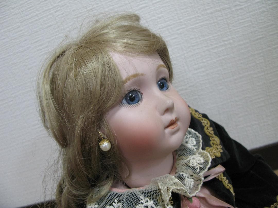 ビスクドール ロングフェイスジュモー リプロ　58㎝ Jumeau