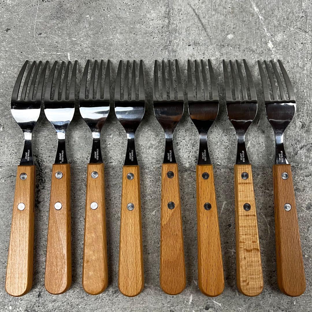 廃盤品  peak 木製 カラトリーセット キャンプ バーベキュー