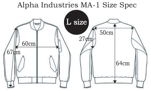 ALPHA INDUSTRIES MA-1 GROUND CREW 　USA製
