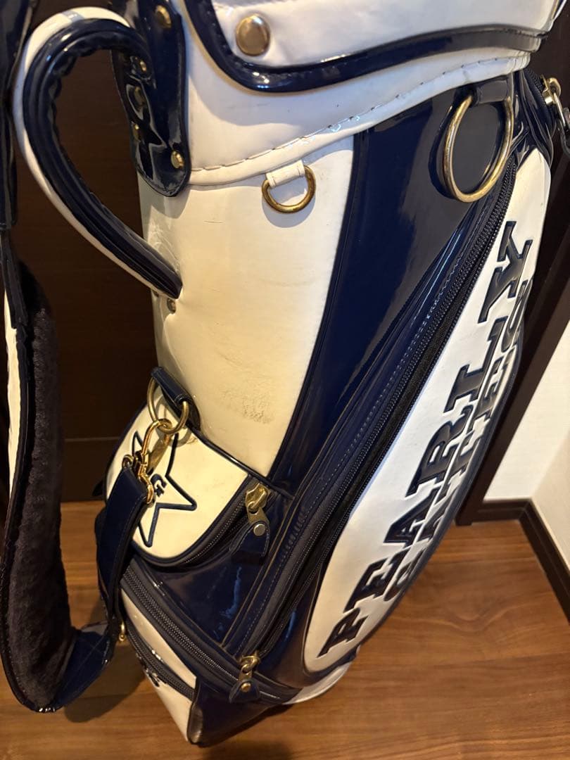 PEARLY GATES★パーリーゲイツ★エナメル★キャディバッグ★完売品★