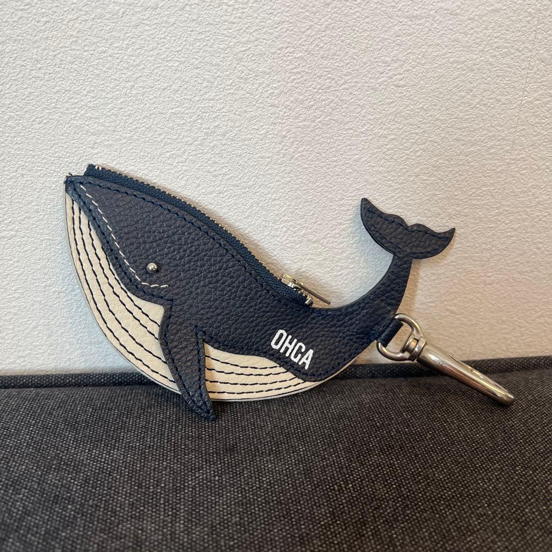 OHGAオーガ　くじらチャーム　ケース
