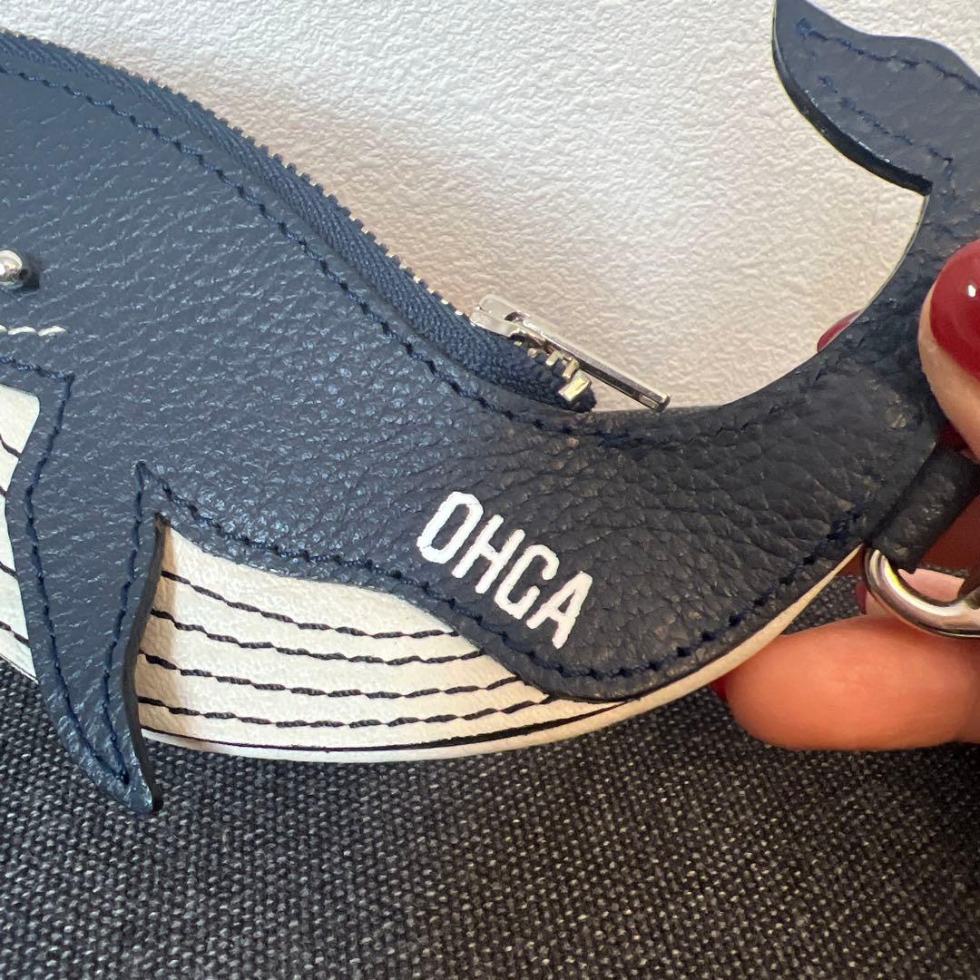 OHGAオーガ　くじらチャーム　ケース