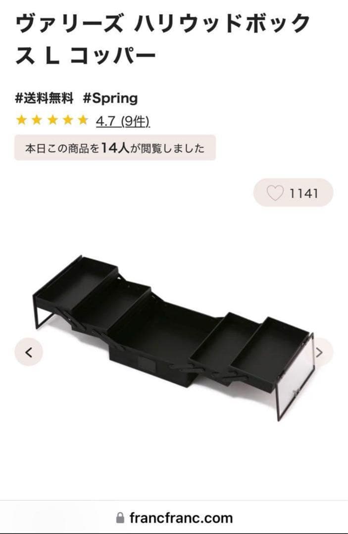 748 【￥59,000】Ｌサイズ／完売カラー入手困難コッパー／ハリウッドＢＯＸ