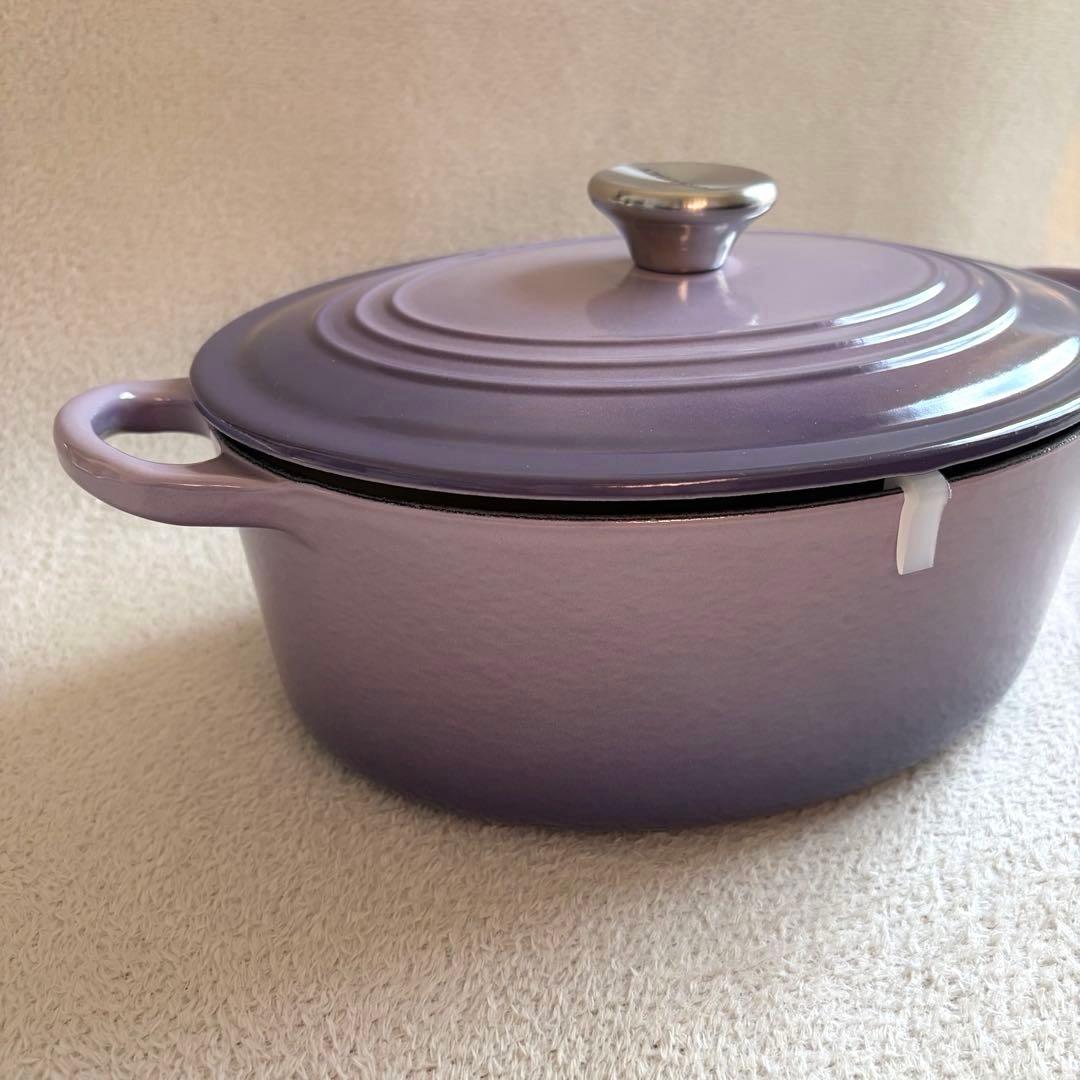 レア様お取りおき商品 LE CREUSET ココットオーバル ブルーベルパープル