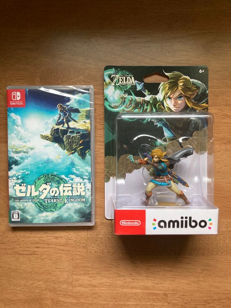 ⭐️新品未開封⭐️ゼルダの伝説Tears of the Kingdom➕amiibo