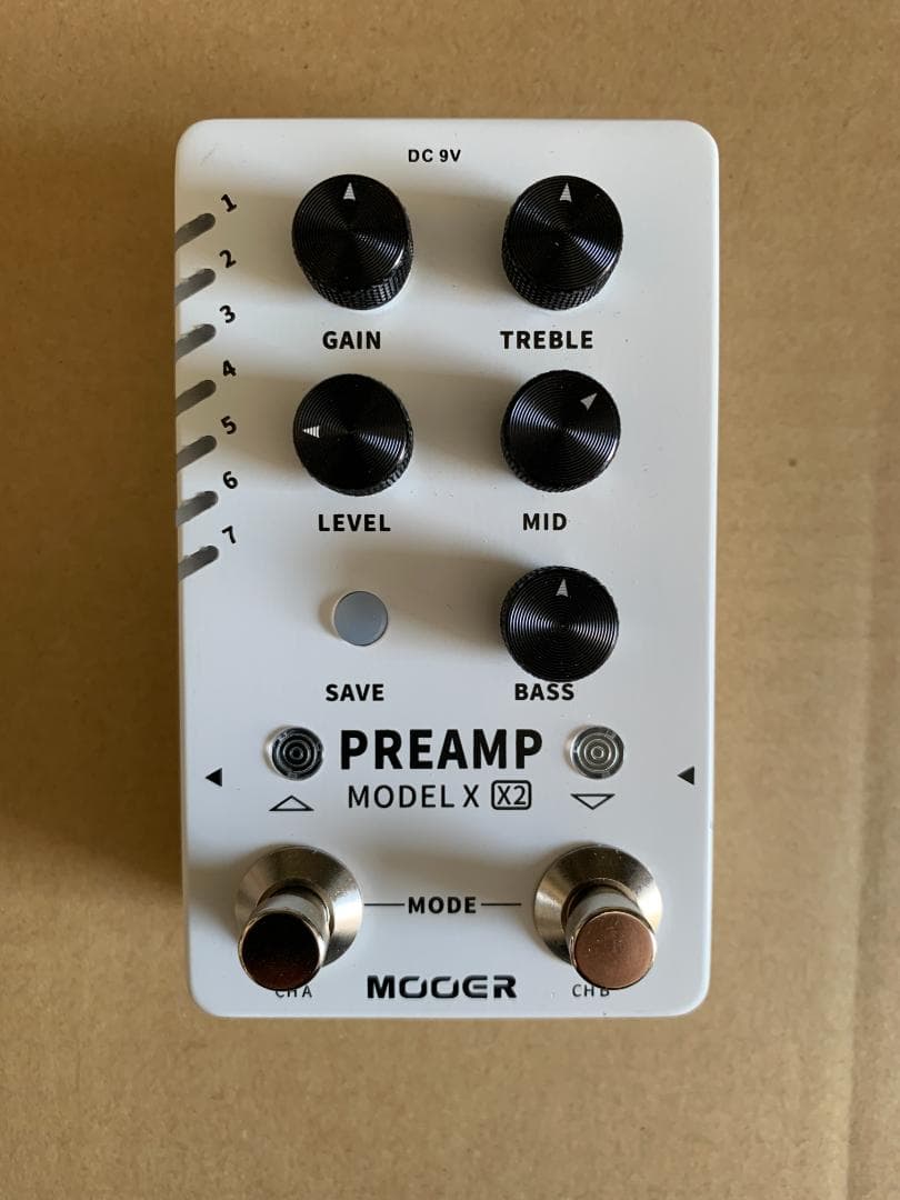 MOOER プリアンプエフェクター MODEL X2