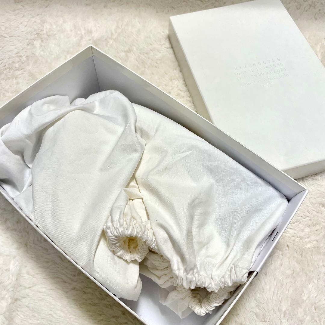 箱付き美品 メゾン マルジェラ レザー ミュール サボ サンダル シューズ