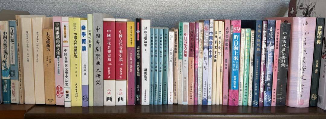 中国伝統音楽書籍 バラ売・値下げ可