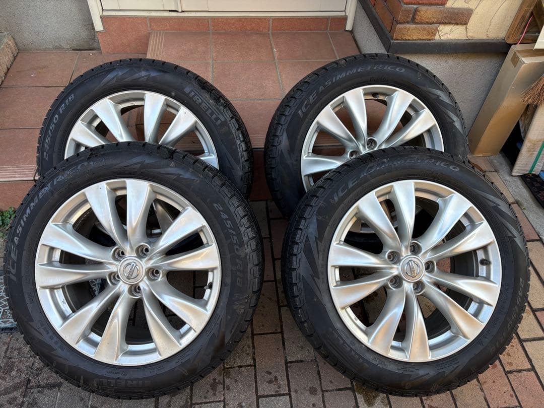 yukitto　日産フーガ　スタッドレスタイヤ