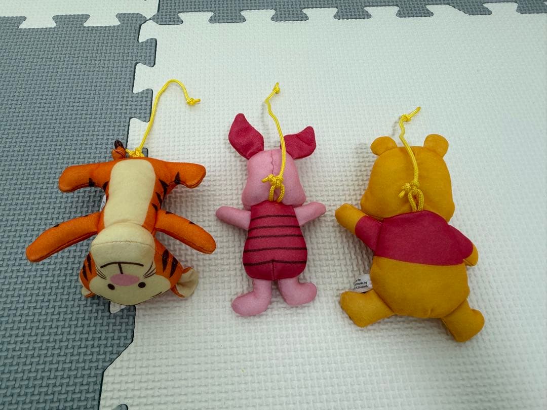 【美品】プーメリー　くまのプーさん選べる回転6WAY ジムにへんしんメリー