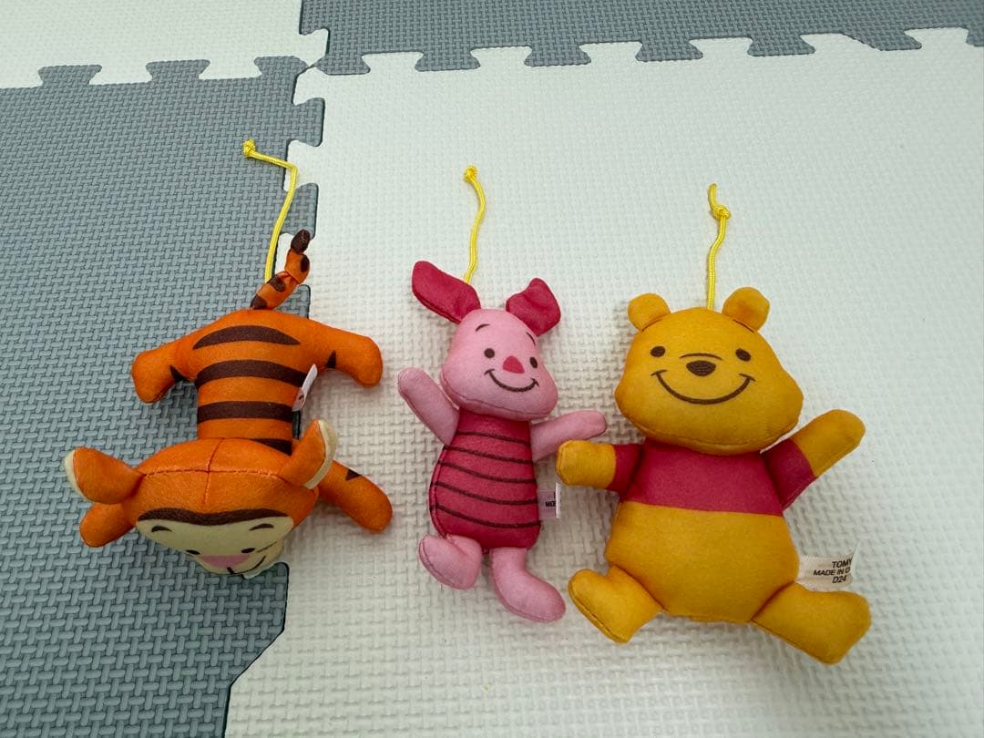 【美品】プーメリー　くまのプーさん選べる回転6WAY ジムにへんしんメリー