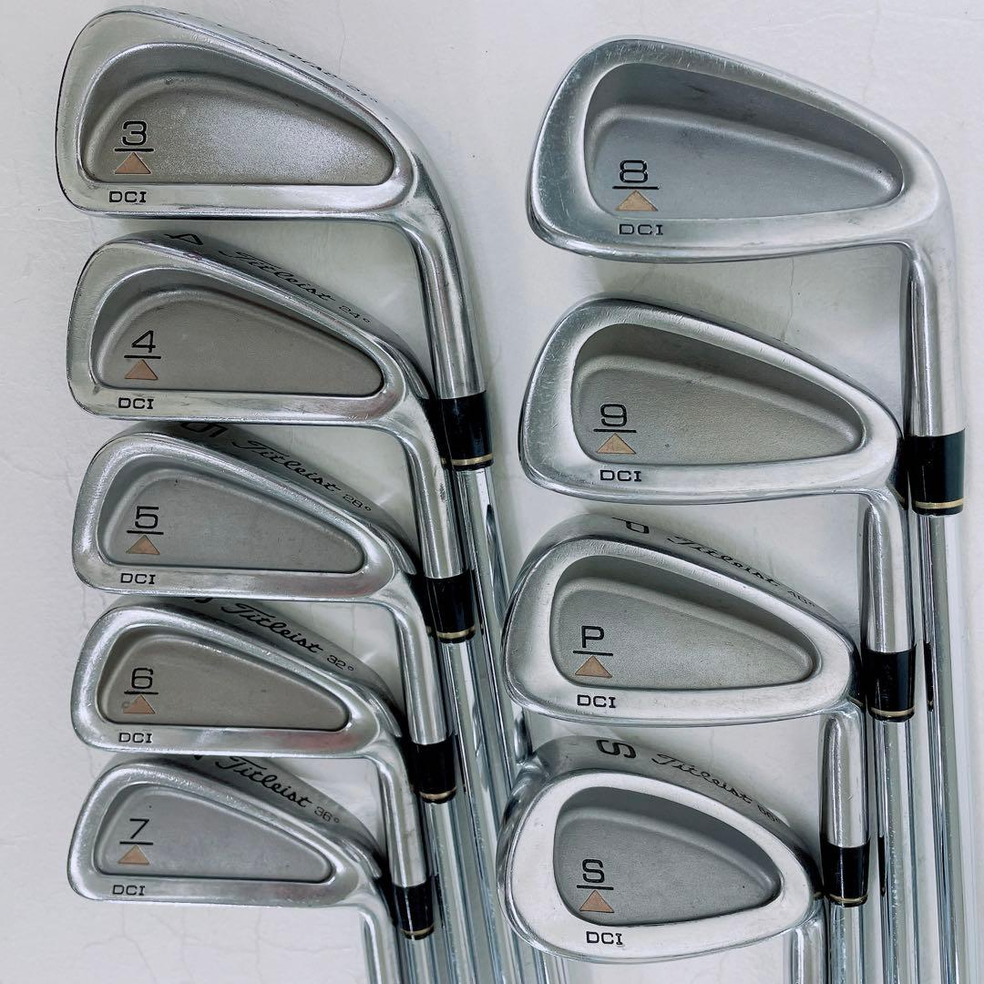 タイトリスト　アイアン　DCI R 3-S 9本　N2366