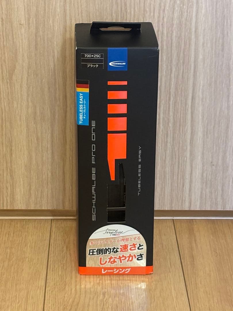 【新品未使用】【高性能タイヤ】SCHWALBE PRO ONE 700x25C