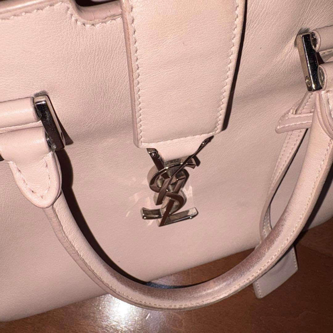 本物‼︎ イブ　サンローラン　カバス　2way バッグ　ショルダーバッグ　ピンク