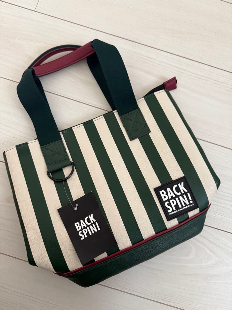 新品未使用！ BACK SPIN ゴルフキャディバッグ　おまけ　カートバッグ付き