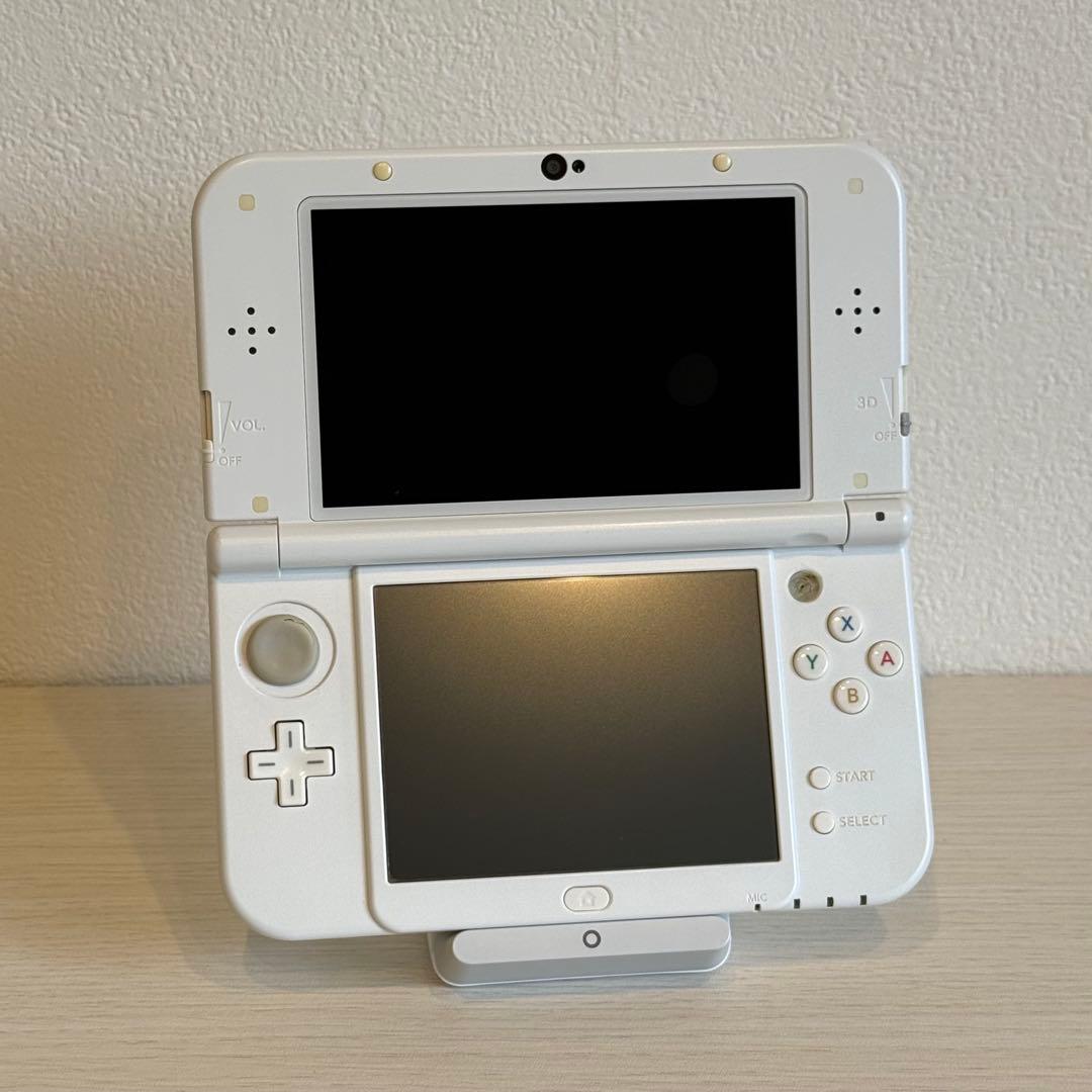 【訳ありジャンク】Newニンテンドー3DS LL パールホワイト 3-093