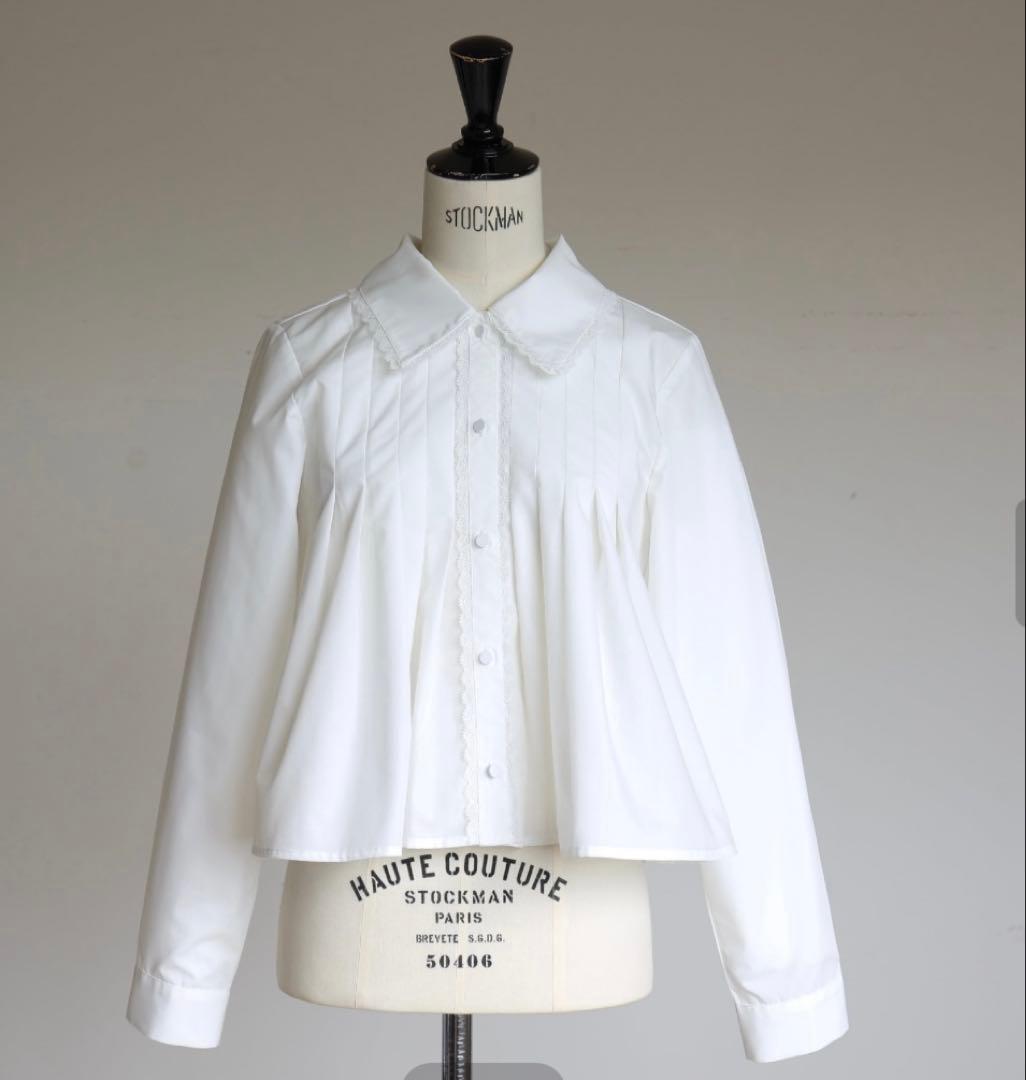 ジプソフィア　Tuck Long Sleeve Blouse