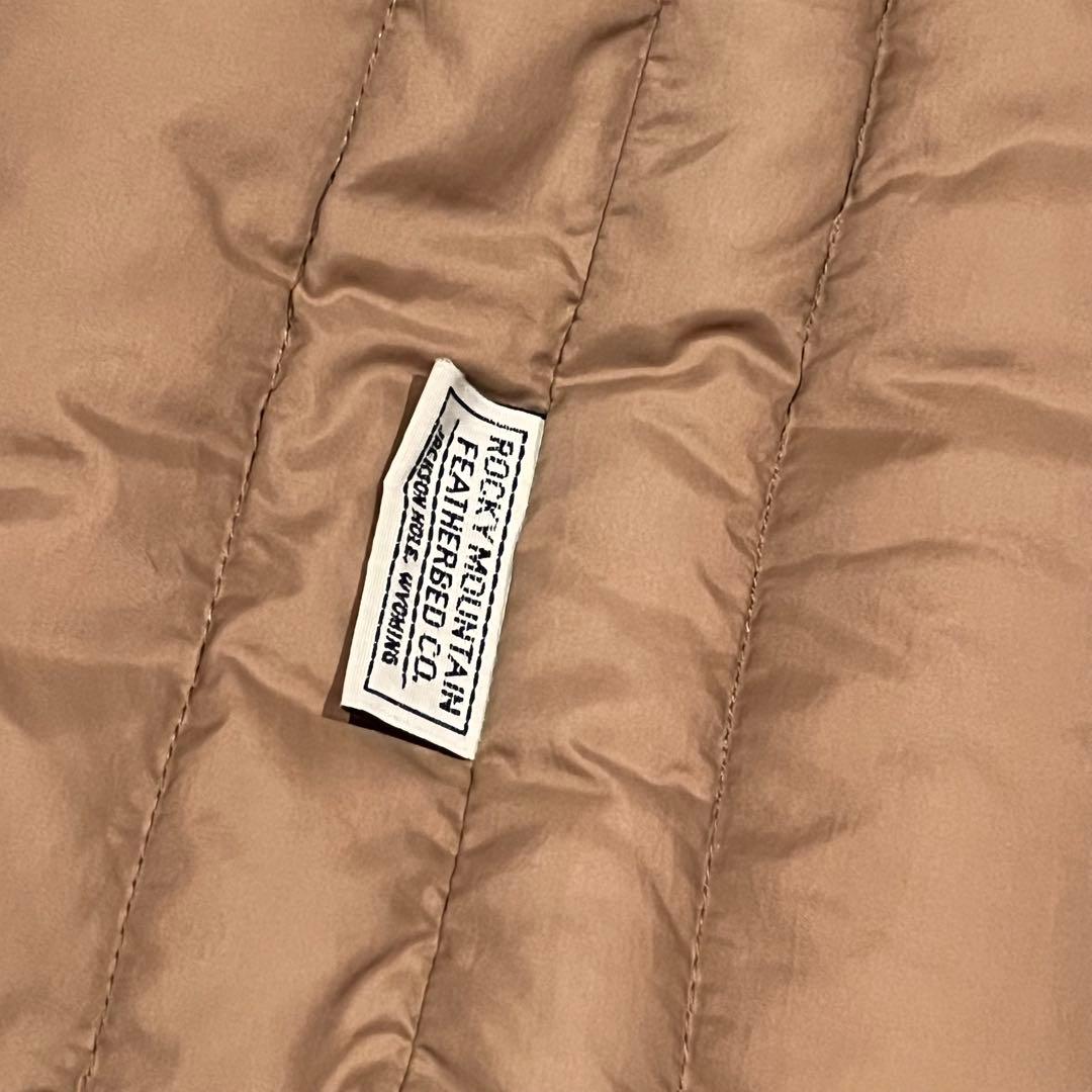 ROCKY MOUNTAIN ダウンベスト 36 ベージュ　日本製