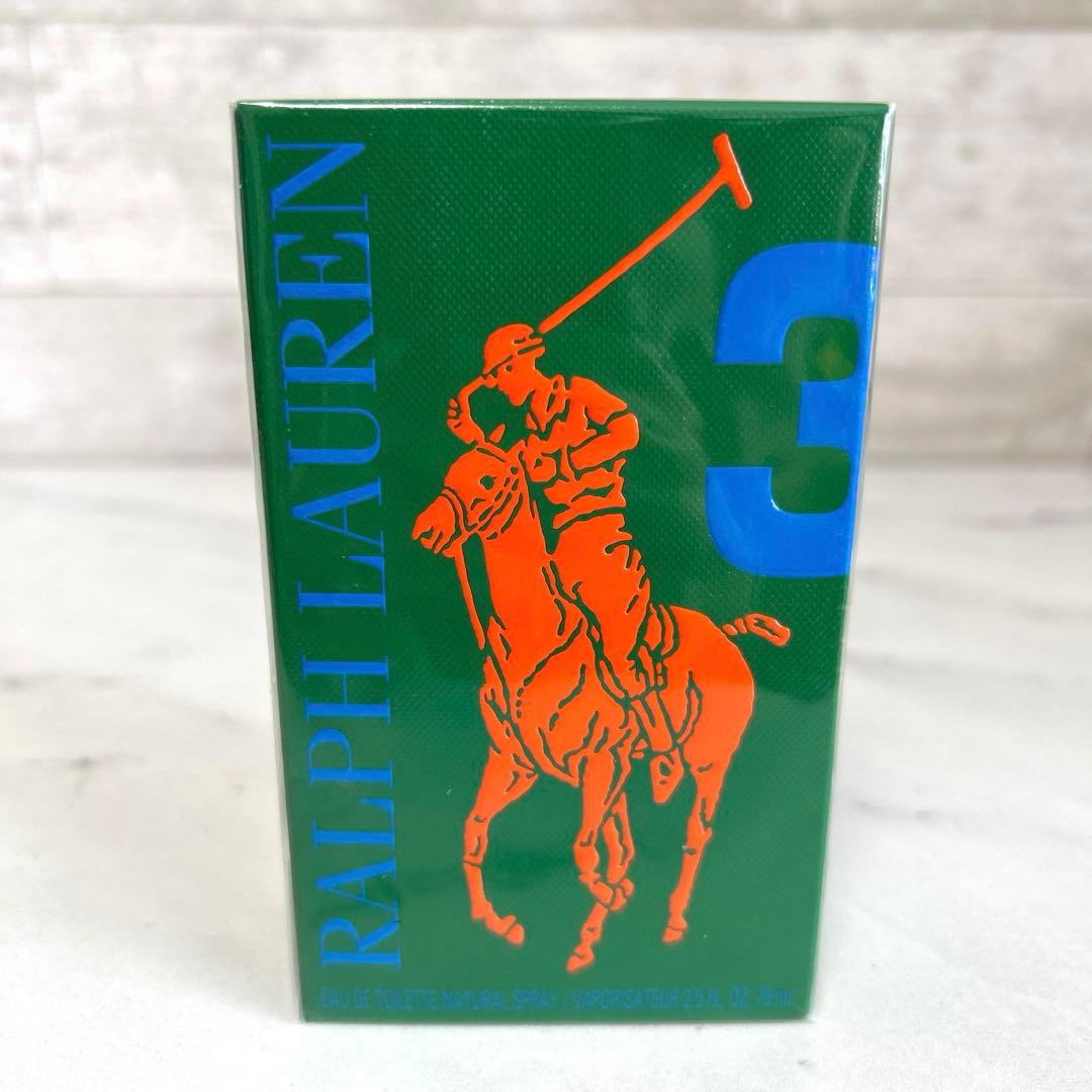 新品　ラルフローレン　ポロ　ビッグポニー　グリーン　オードトワレ　香水　75ml