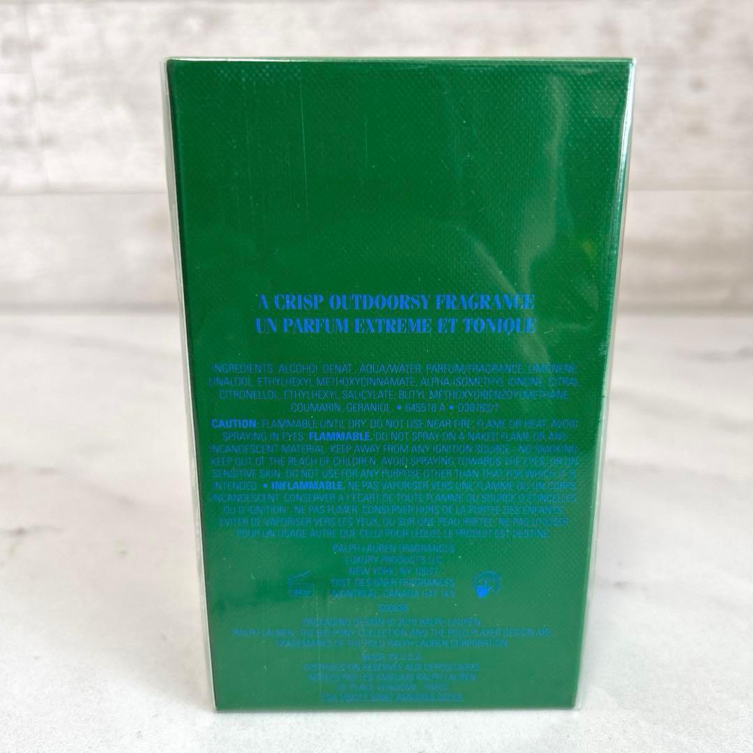 新品　ラルフローレン　ポロ　ビッグポニー　グリーン　オードトワレ　香水　75ml