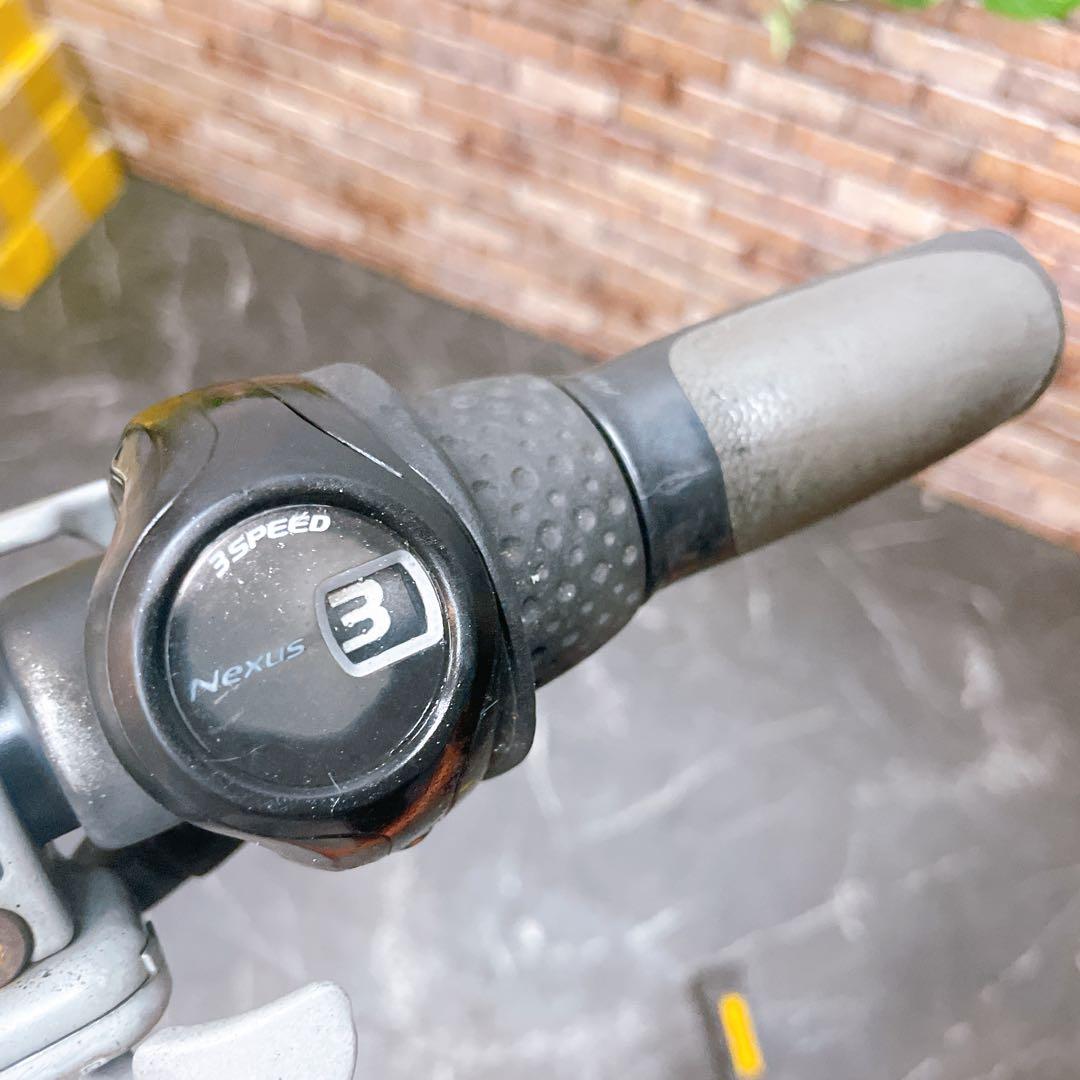 【17】YAMAHA PAS Babby オレンジ 3人乗り対応 20インチ