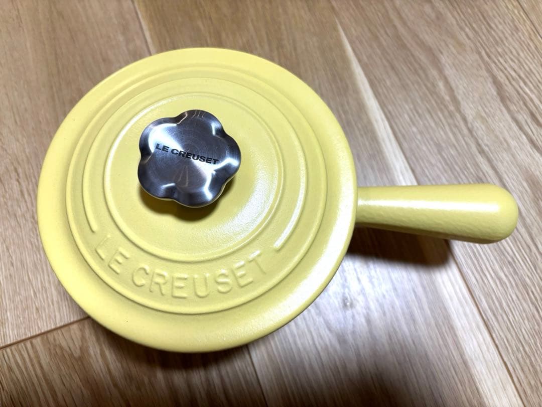 LE CREUSET ル・クルーゼ ソースパン16 フラワーつまみ