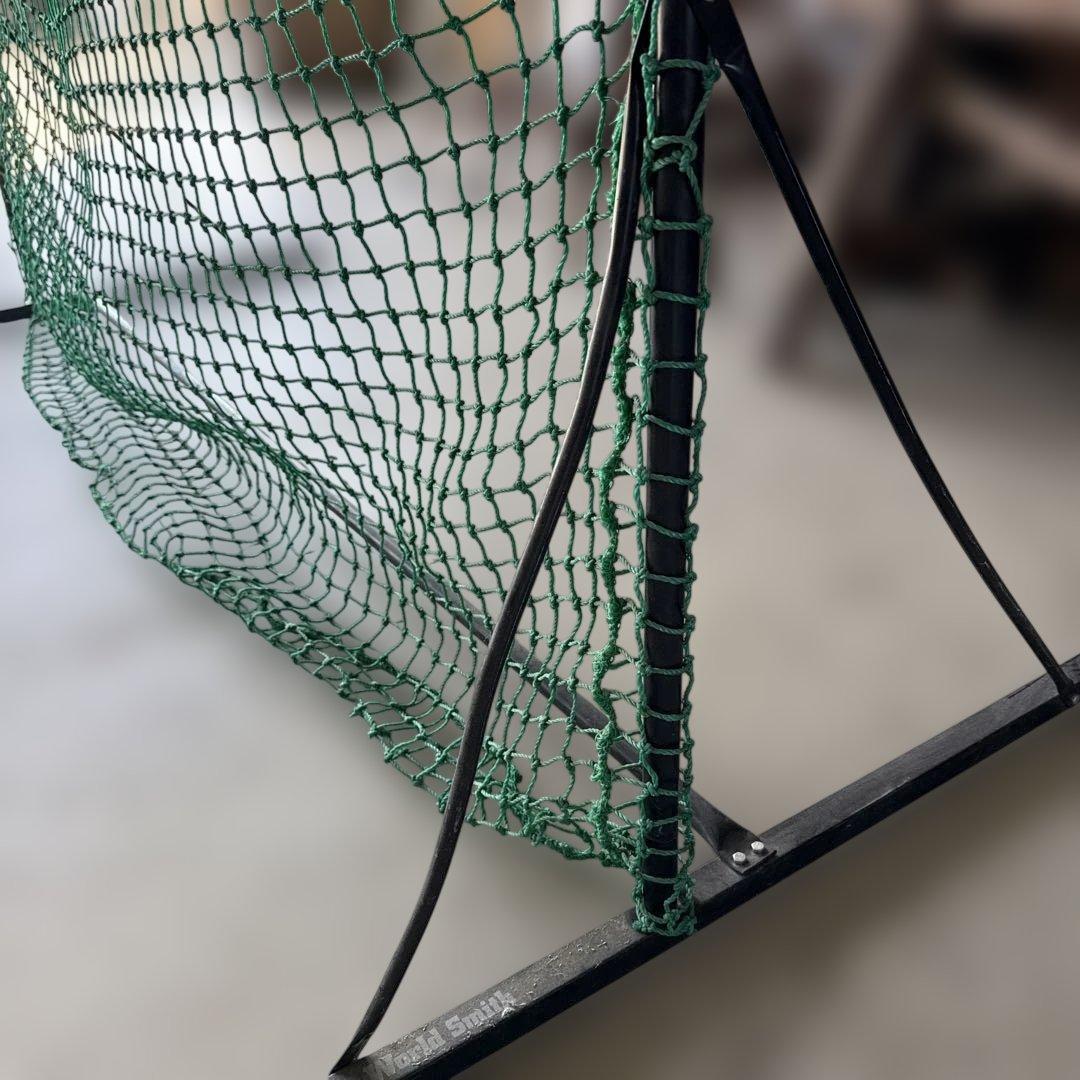 L字バッティングネット グリーン 斜め型