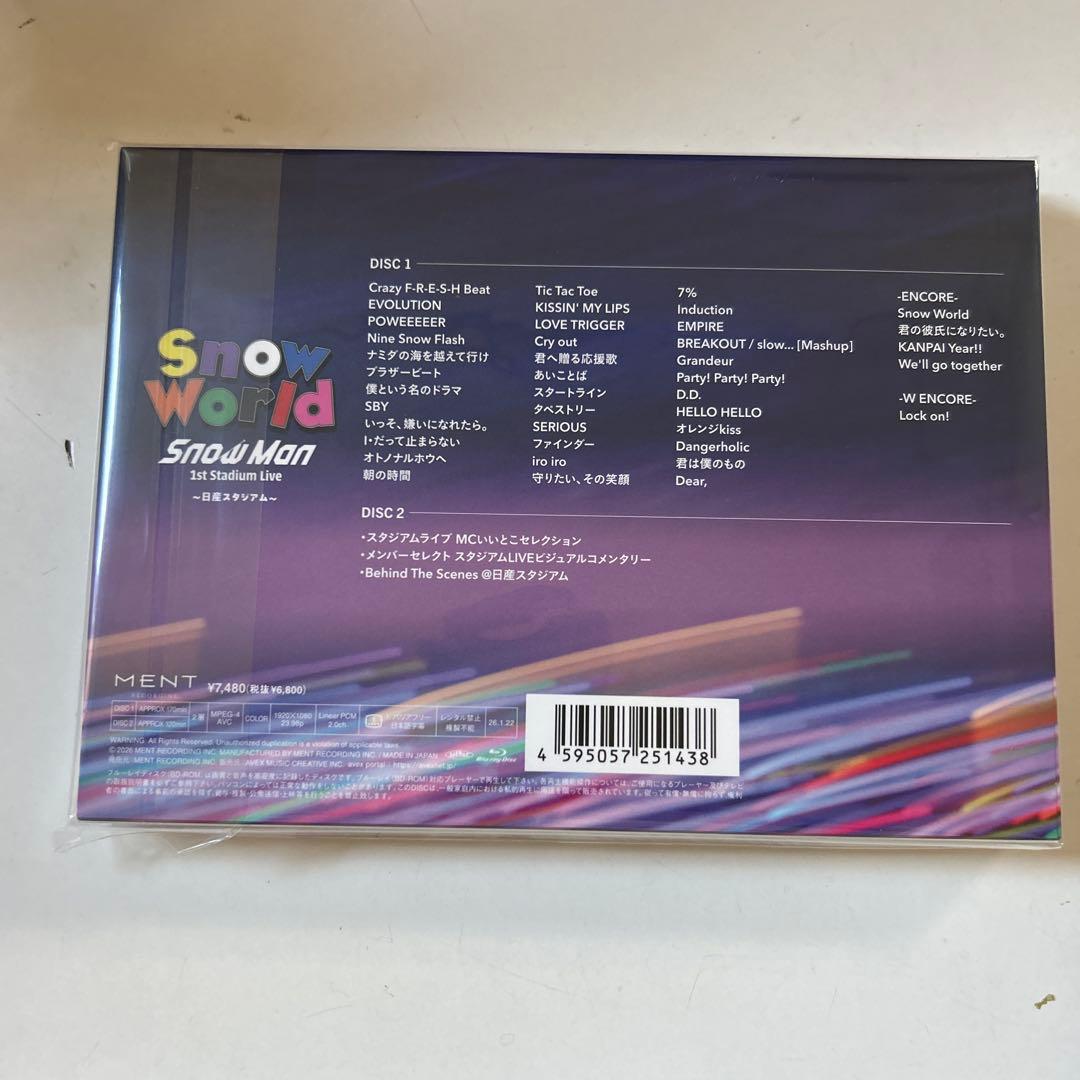  World スノーマン 国立競技場 FC限定